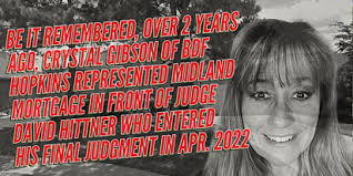 Oh Lord, Lawyer Colleen McClure, You Were Preachin' the Wrong Book to Judge  Hittner