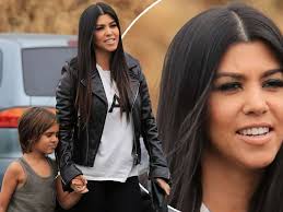 Kourtney Kardashian spotted smiling with son Mason amidst rumours she's  kicked Scott Disick out