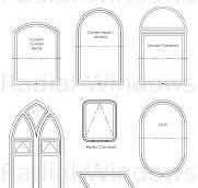 Shaped Aluminium Windows – Made to Order – Radial Windows