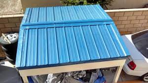 Metal Sales 8 Ft Classic Rib Steel Roof Panel In Ocean Blue 2313235 The Home Depot Steel Roof Panels Roof Panels Roof Styles