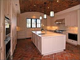 Richmond red contrasting brick kitchen floor. 20 Kitchen Designs With Brick Flooring