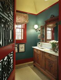 farmhouse farmhouse powder room