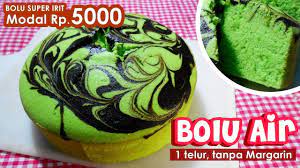 Pembayaran mudah, pengiriman cepat & bisa cicil 0%. Wow Resep Bolu Air Super Irit Youtube