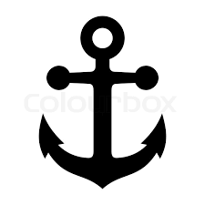 Copy and paste cross symbols and emoji with dec code, hex code & unicode. Black Anchor Icon On White Background Stock Vector Colourbox
