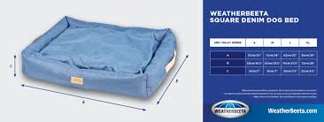 Weatherbeeta Dog Bed Size Charts