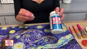 Sealing Your Diamond Dot Art With Mod Podge Dots Art Mod Podge Diamond Painting