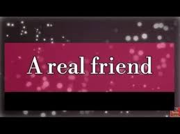 A Real Friend Touching Friendship Status Lines In Hindi Love Dosti Video Youtube In 2020 Friendship Status Real Friends Friendship Quotes Funny