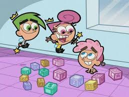 For whatever reason timmy uses a handheld aging turned out that they would be sticking with him for a long time. Cosmo And Wanda And Baby Timmy Cosmo And Wanda Fairly Odd Parents Parents Baby