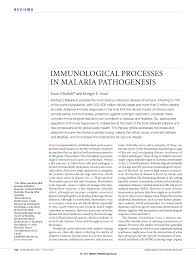 Grau steht für den übergang zwischen bekanntem und unbekanntem. Pdf Immunological Processes In Malaria Pathogenesis