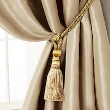 Looking for a good deal on floral window panel? Amelia Decorative Tassel Window Curtain Tieback Elrene Home Fashions