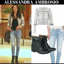 Black Ankle Boots With Blue Jeans Alessandra Ambrosio In Light Blue Skinny Jeans Striped Pattern Jacket And Black Ankle Boots In Rio De Janeiro On May 19 Light Blue Skinny Jeans Blue Skinny Jeans Skinny Jeans