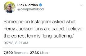 Maybe you would like to learn more about one of these? Pin On Rick Riordan Memes