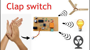 Clap Switch Circuit For On Off Fan And Light Youtube