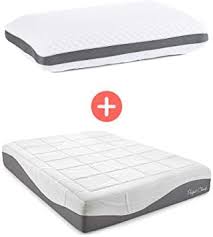 Perfect Cloud Elegance 12 Inch Memory Foam Mattress And Diamond Rest Memory Foam Pillow Bundle Ki Memory Foam Pillow 12 Inch Memory Foam Mattress Foam Pillows