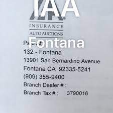 Ask a question about working or interviewing at iaa insurance auto auction. Iaa Car Dealers 13901 San Bernardino Ave Fontana Ca Phone Number