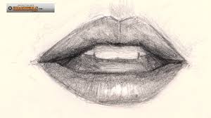 Draw three overlapping circles in an imaginary. How To Draw Lips Easy Simple How To Images Collection