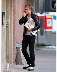 The Gq Eye Gq Ryan Gosling Leather Jacket 1950s Jacket Mens