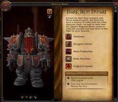 The dark iron dwarves are one of the playable alliance allied races in world of warcraft, introduced in battle for azeroth. Dark Iron Dwarf Playable Wowpedia Your Wiki Guide To The World Of Warcraft