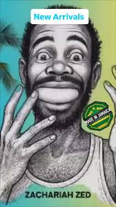 Zachariah Zed lives on! Wear the legend, laugh with the rhyme. A nostalgic  Jamaican classic now
