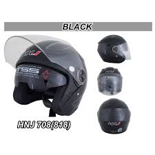 We offer the lowest prices on the best men's and women's ¾ motorcycle helmets. Hnj Dual Visor Open Face Helmet 708 Shopee Philippines
