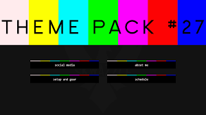 It comes with 20 color presets and can be used on a wide variety of materials, including those for print or for web. Free Twitch Panel Theme Packs On Behance