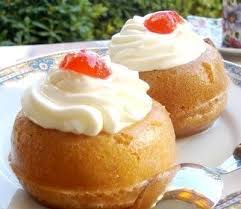 Baba Au Rhum Popular French Yeast Cake Which Is Made After Saturating Flour In Liquor It Tastes Delicious And Dessert Recipes Yummy Desserts Baking Desserts
