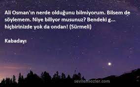 Ali sürmeli kimdir?, ali sürmeli kaç yaşında, ali sürmeli boyu, ali sürmeli nereli, ali sürmeli biyografi, ali sürmeli vikipedi, sevgilisi kim, kaç kilo, eşi kim, evli mi, ailesi, burcu, kısaca hayatı. Ali Osman In Nerde Oldugunu Bilmiyorum Bilsem De Soylemem Niye