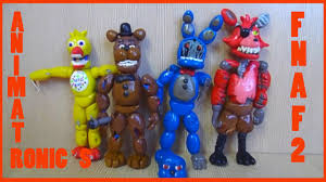 как слепить из пластилина 5 ночей с фредди 2 Fnaf 2 Iz Plastilina Slomannye Animatroniki Withered Old Animatronics Fnaf 2 Plastilin Youtube