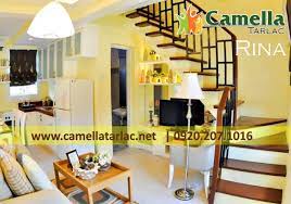 Rina Features Features Flr Area 40sqm Lot Area 66sqm Min Lot 2 Storey 2 Bedrooms Living Area Di Model Homes Small Living Room Design Modern House Design