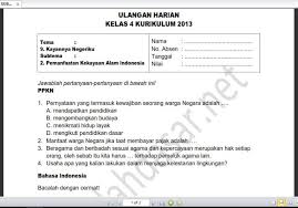 >> video soal tematik kelas 4 sd tema 2 subtema 1 sumber energi dan kunci jawaban <<. Soal Ulangan Harian Kelas 4 Tema 9 Subtema 2