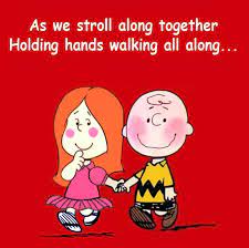 Donna wold's hair is now white, not violently red, but she still remembers her courtship with a man named sparky, and the subsequent comic strips that read like an old love letter. courtesy of the charles m. Charlie Brown The Little Red Haired Girl They Say Opposites Attract She S Really Somet Charlie Brown Characters Charlie Brown And Snoopy Charlie Brown