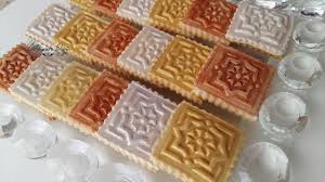 صابلي بريستيج 2017 صابلي ارابيسك بعجينة اللوز Sable Prestige Arabesque Moroccan Cookies Waffle Cookies Arabesque