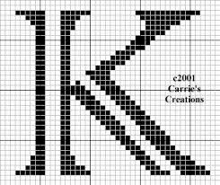 Big cross stitch letter patterns. Free Cross Stitch Monogram Charts