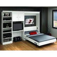 bestar studio double wall bed 3 pc set white at canada costco murphy bed ikea murphy bed diy modern murphy beds