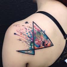 The whole representation is a little too abstract to tell what is going on there. 100 Most Beautiful Watercolor Tattoo Ideas Mybodiart