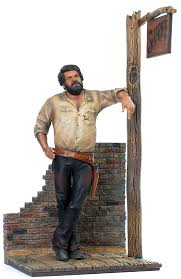 Clucher)con:terence hill, bud spencer, april clough. Bud Spencer Sixth Scale Statue Supacraft