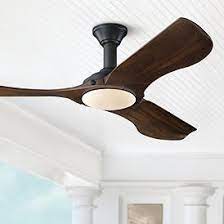 56 Minimalist Matte Black Led Damp Dc Ceiling Fan In 2021 Ceiling Fan Dc Ceiling Fan Ceiling Fan Makeover