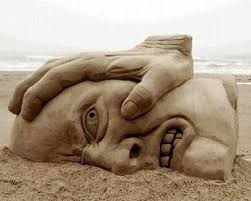 Pin By Charmiesbywendy On Arts Sand Sculptures Sand Art Beach Art
