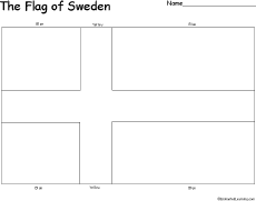 The white cross is known as the swiss cross. Sweden S Flag Enchantedlearning Com