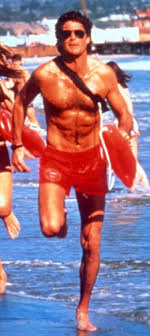 Fury (die abenteuer eines pferdes) (pferd fury). Jeremy Jackson Recreates David Hasselhoff S Famous Baywatch Beach Run Daily Mail Online