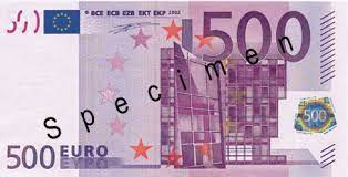 Er soll in allerlei dunkle machenschaften verstrickt sein. Der 500 Euro Schein Eu Info De