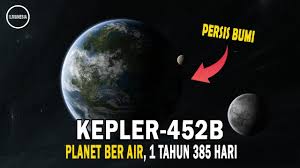 Fakta Planet Kepler 452b Planet Mirip Bumi Dengan Lautan Air Tanah Youtube