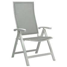 Aluminium klappstuhl esszimmer sets esszimmer stuhl für verkauf. Stern Kari Klappsessel Aluminium Textilene Weiss Silber Garten Und Freizeit