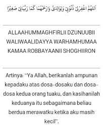 Doa Kedua Orang Tua In 2021