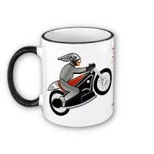 The Cafe Racer Personalized Ceramic Mug Like Motorcycles Got Style Be Special Personalize This Cool Ceramic Mug That Mugs Motorcycle Design Cafe Racer