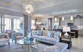 Contemporary Chic Style With An Elegant Color Scheme Of Soft Blues And Grays With Iridescent Silvers Blues And Polished Chro Home Decor Home Cheap Home Decor