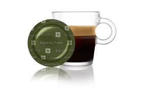 The way the pods are popped in the machine, the type of coffee in the pods (nespresso is almost exclusively espresso, with a few options for coffee and americano brews, while keurig is exclusively. Espresso Forte Coffee Capsules Nespresso Professional