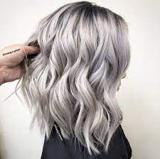 Pin By Coni Horbinski On Rock The Locks Hair Styles Silver Blonde Hair Dyed Hair