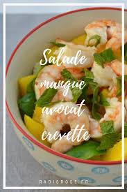 Salade Mangue Avocat Crevette Recette Salade Mangue Salade Mangue Avocat Recette Salade Avocat