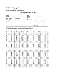 Tes kecermatan psikologi polrifull description. Ljk Angka Hilang Tes Kecermatan